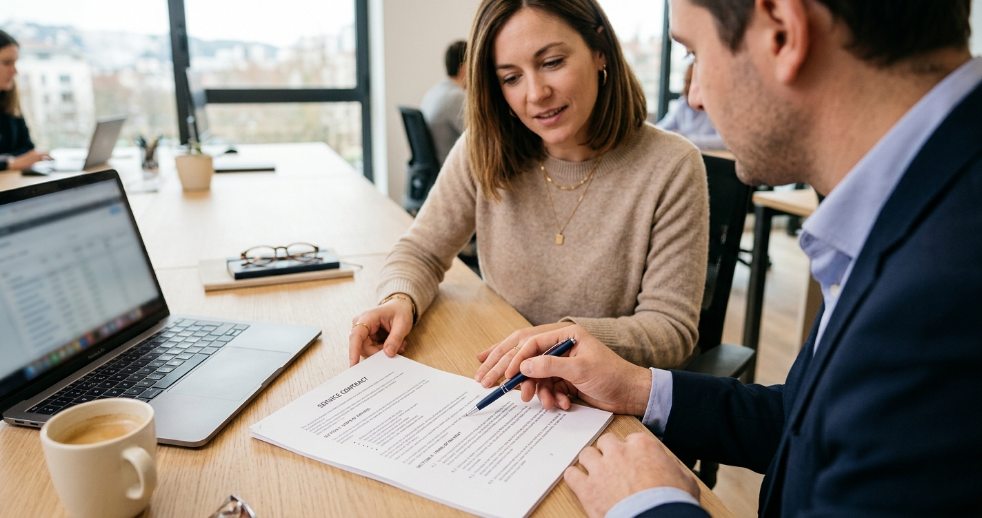 Externaliser un office manager : le cadre juridique en 2026